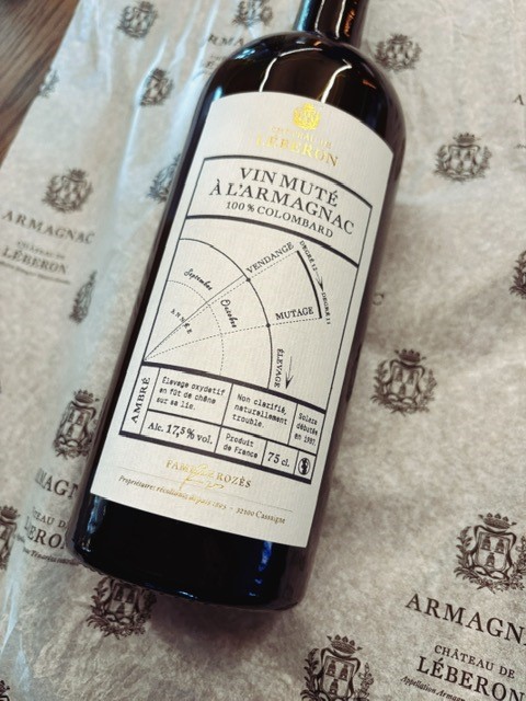 CHATEAU DE LEBERON VIN MUTE A L'ARMAGNAC COLOMBARD SOLERA VOL.17.5